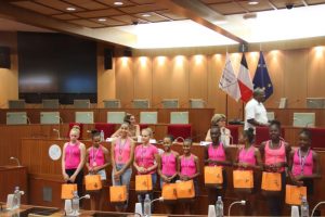 Les gymnastes guyanaises de l’AAGG mises à l’honneur par la CTG